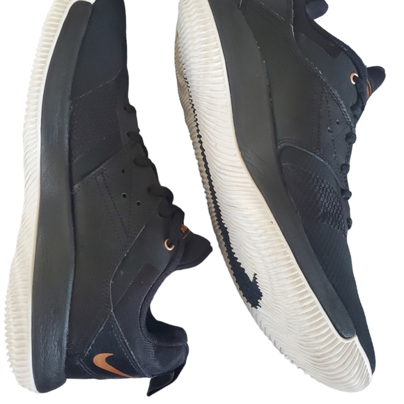 Nike Fly By Low 2 Mens Athletic Basketball Shoes Size 10 Black and Copper - Picture 6 of 7